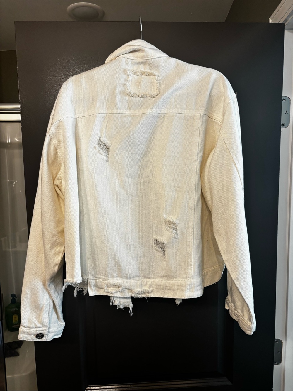 POL white Distressed Denim Jacket - Picture 3 of 3